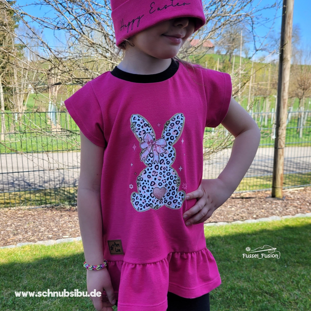 Bügelbild Leo Bunny